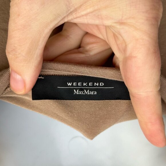 MaxMara weekend Long Sleeve Jersey Tee, Medium - Picture 7 of 10